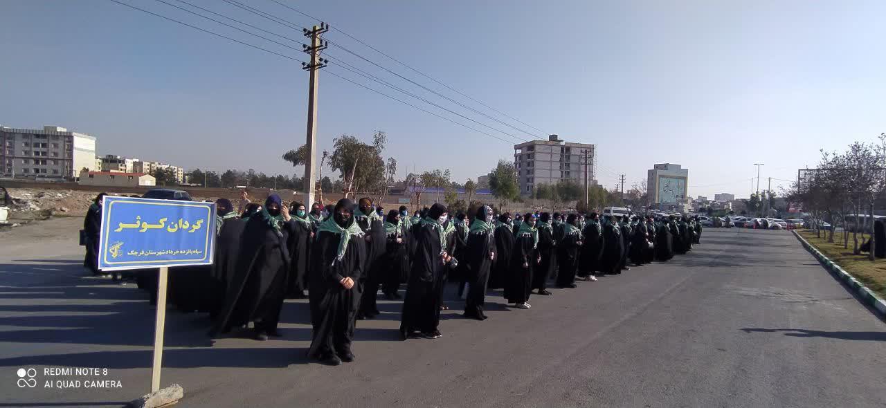 همایش بزرگ وارثان ذوالفقار در شهرستان قرچک برگزار شد