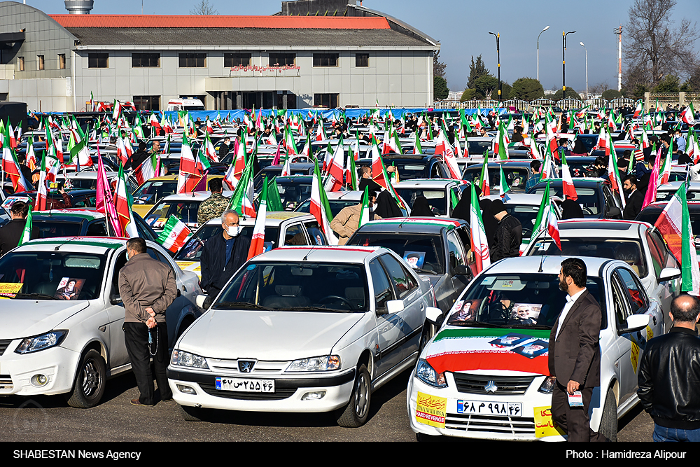  مراسم یوم‌الله ۲۲ بهمن گیلان به‌شکل راهپیمایی خودرویی خانوادگی برگزار می‌شود  