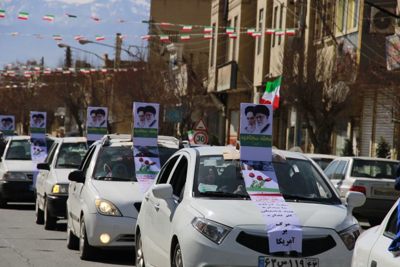 راهپیمایی۲۲ بهمن در جهرم به صورت خودرویی برگزار می شود