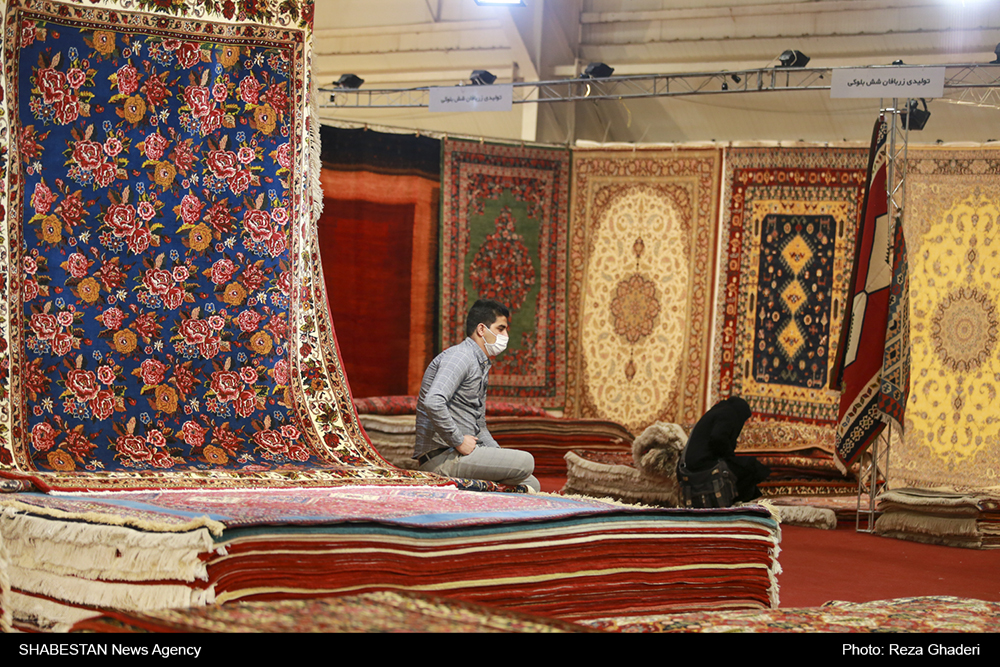 رشد بیش از ۸۴ درصدی ارزش صادرات فرش دستباف ایران 