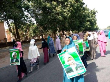 تظاهرات هواداران «شیخ زکزاکی » در ابوجا در نیجریه