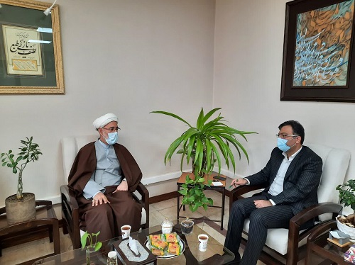 دیدار مدیر ستاد هماهنگی کانون های مساجد یزد با مدیر کل فرهنگ و ارشاد اسلامی استان  