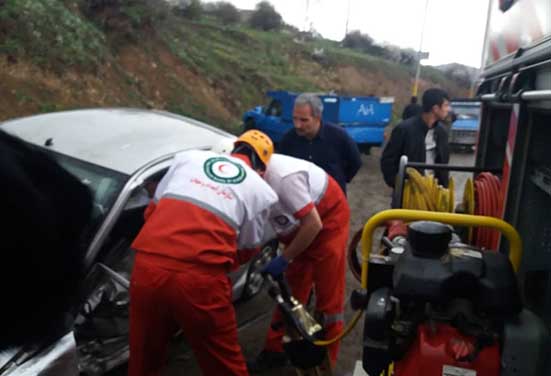 ۳۰ مورد حادثه امدادرسانی شده است