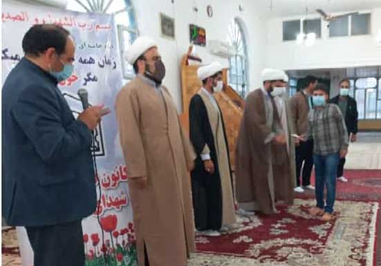 فعالان قرآنی کانون فرهنگی هنری شهدای روستای ایران‌آباد تجلیل شدند