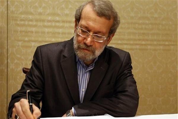  نامه قدردانی علی لاریجانی خطاب به رهبر انقلاب 