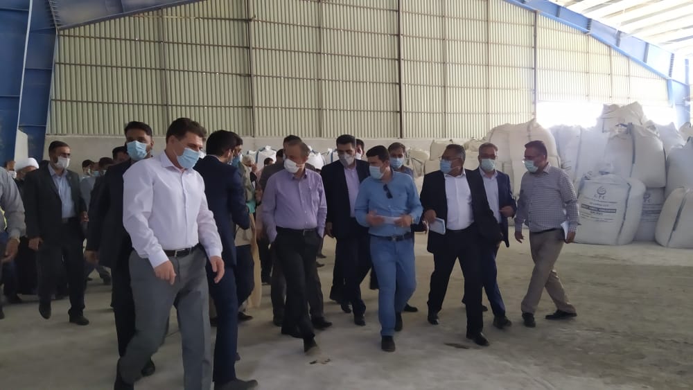 بازدید و افتتاح طرح‌های صنعتی و معدنی در جنوب کرمان  
