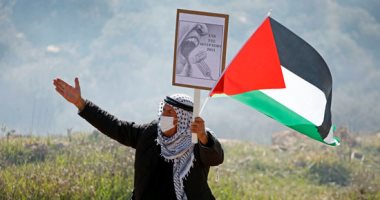 حمله صهیونیست ها به تظاهرکنندگان فلسطینی مخالف شهرک سازی