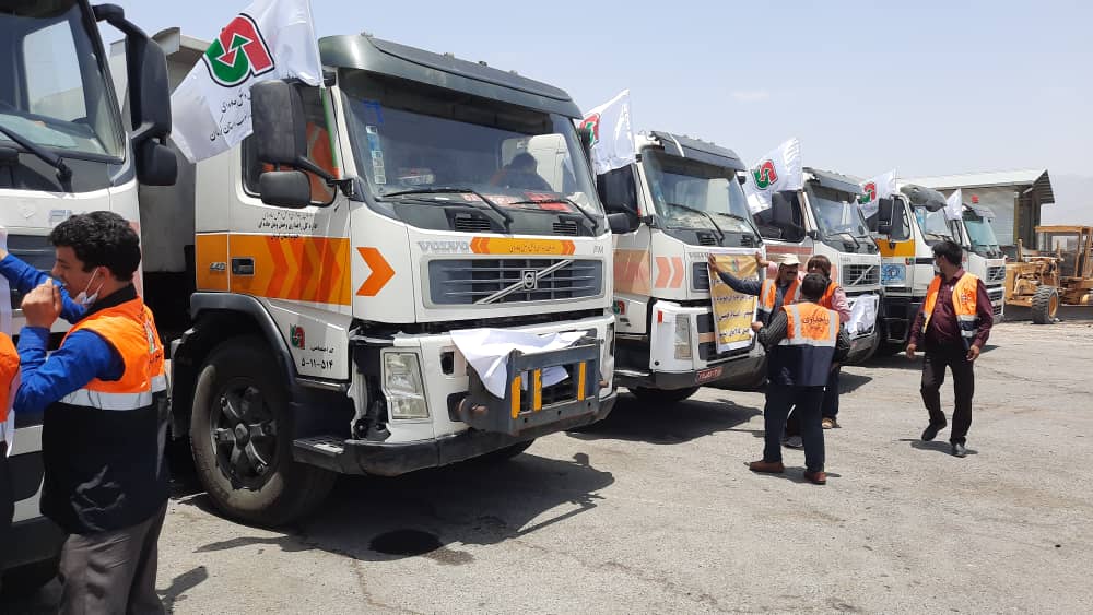 وضعیت کامیون های رسوبی در گمرکات کشور 