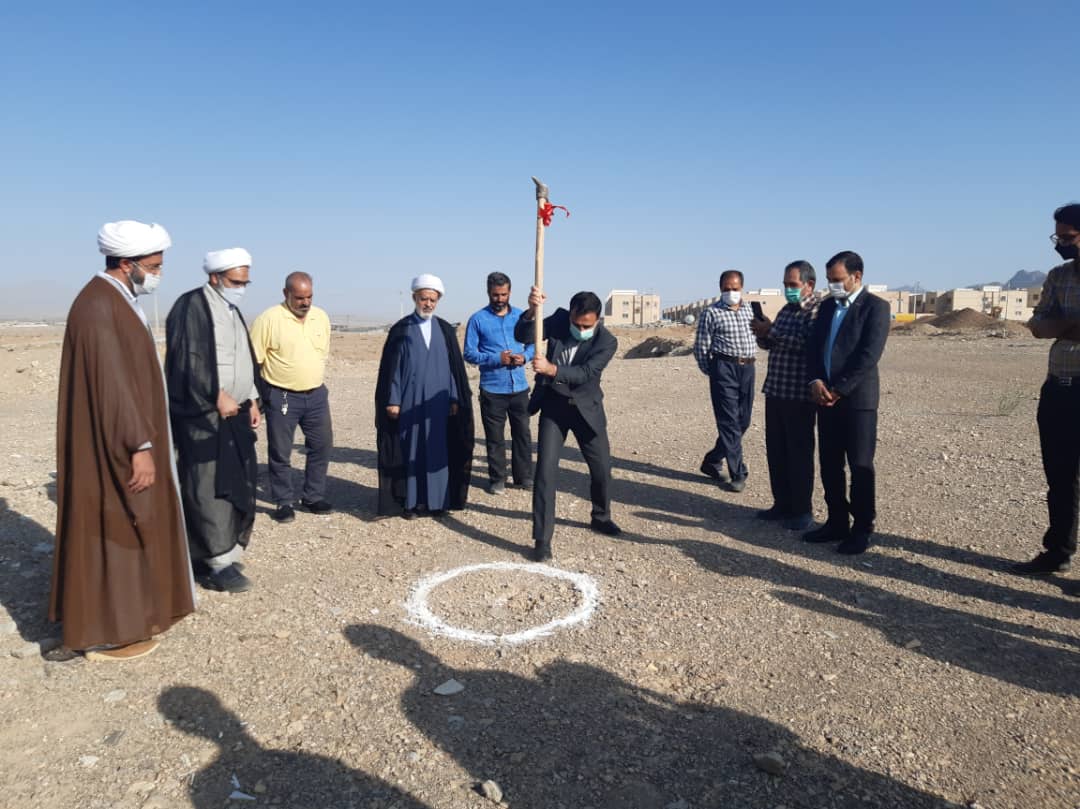 احداث مسجد مسکن مهر تیران کلنگ زنی شد