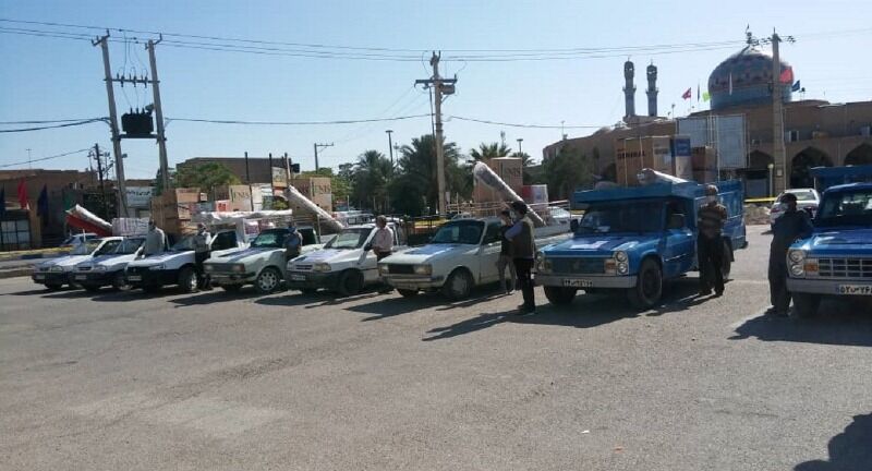 ۲۵ سری جهیزیه به زوج های جوان بافق اهدا شد  