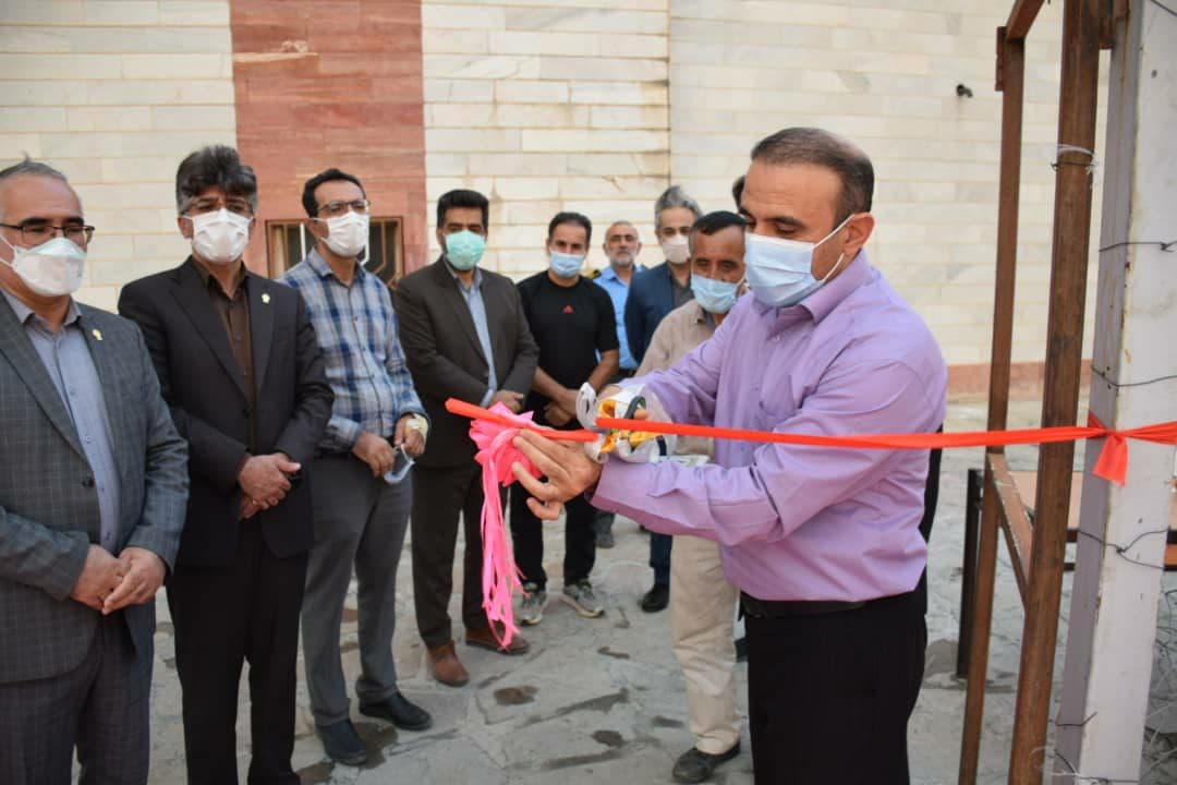 زمین روباز چند منظوره ورزشی دانشگاه کردستان افتتاح شد  