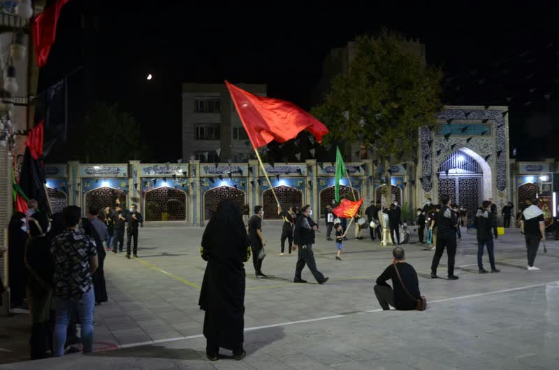 مسجد جامع رجایی شهر کرج میزبان عزاداران حسینی در دهه اول محرم است