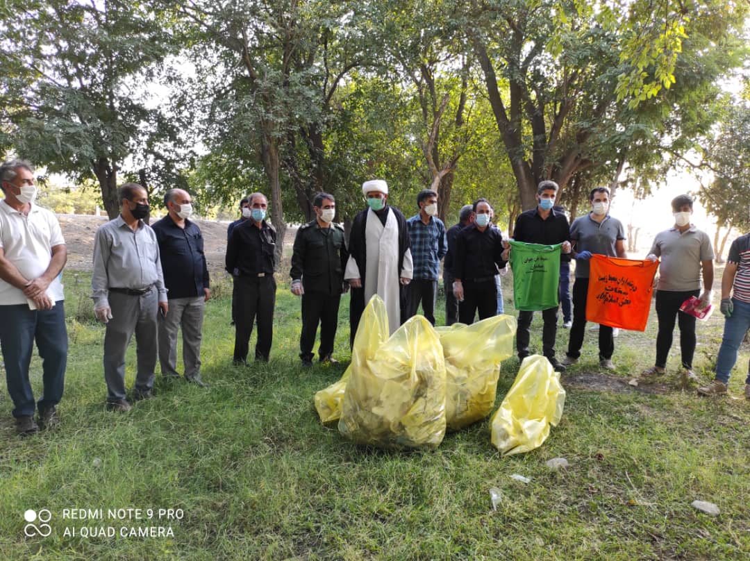 بچه های مسجدی در حفاظت از محیط زیست پیشقدم شدند  