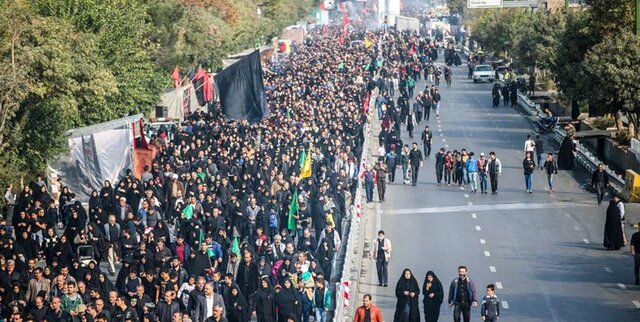 برگزاری راهپیمایی و اجتماع جاماندگان اربعین در سراسر آذربایجان‌غربی