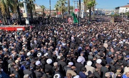 پایان مراسم تشییع پیکر علامه «حسن زاده آملی»در آمل/انتقال پیکر علامه به روستای«ایرا»