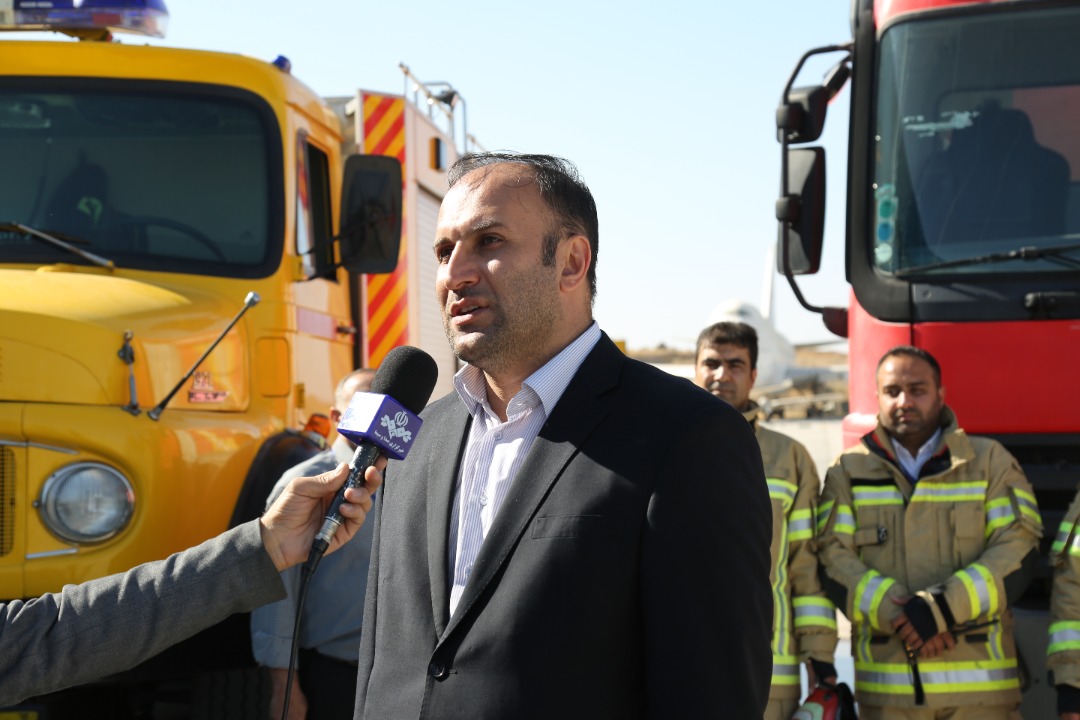 تخصیص ۶۱ میلیارد ریال بودجه تجهیزات آتش نشانی و اطفای حریق در فرودگاه پیام البرز