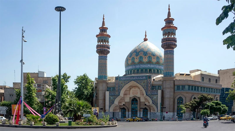  مسجد جامع امام صادق(ع)؛  یکی از شاهکارها و زیباترین مساجد تهران