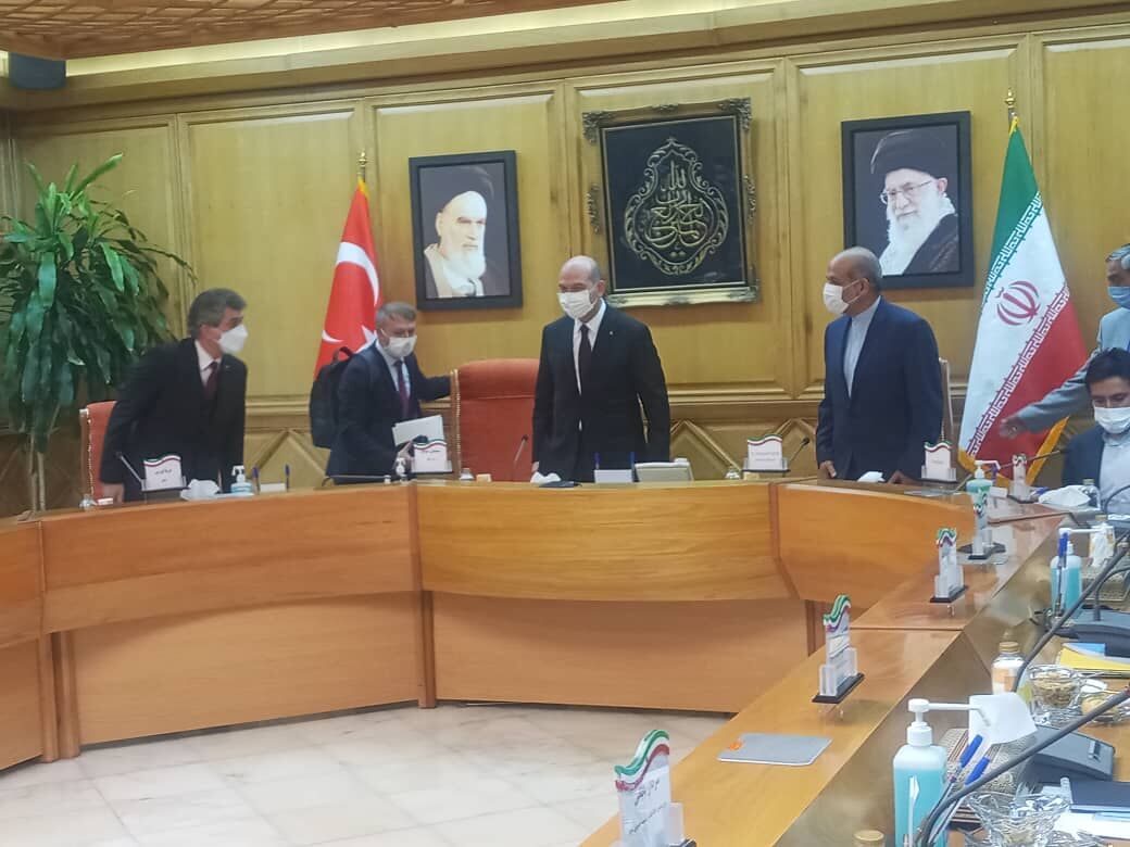 وزیر کشور با همتای ترکیه‌ای دیدار کرد
