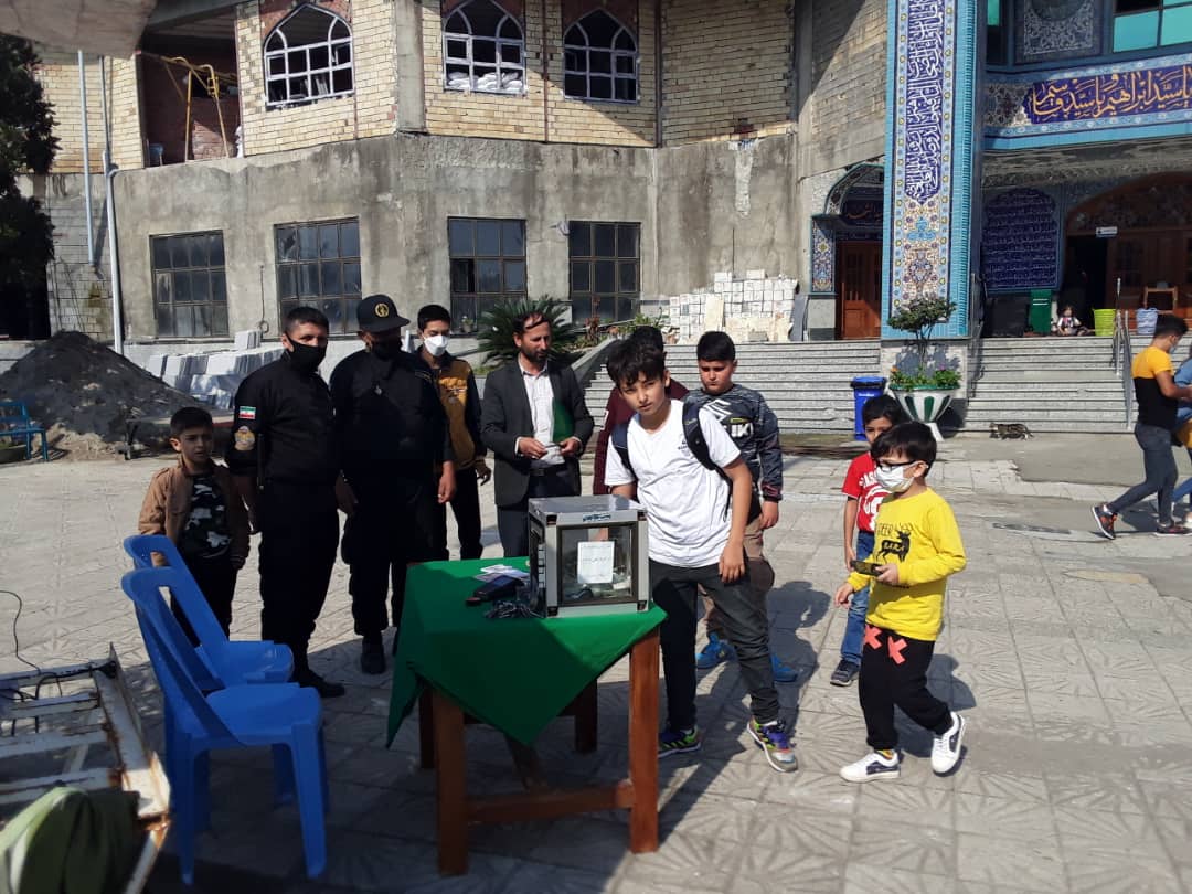 اعضای کانون فرهنگی هنری نهج الحیاه به اردوی یک روزه رفتند