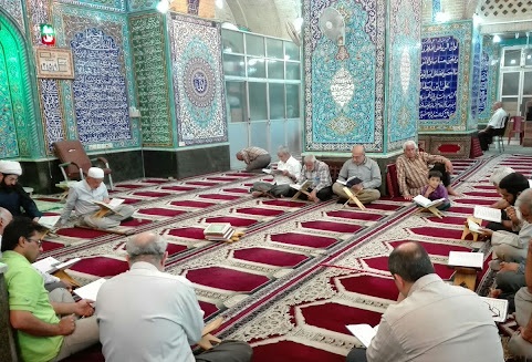 برگزاری جلسه هفتگی در مسجد الزهرا(س)