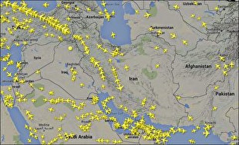  رشد ۳۶ درصدی پرواز‌های عبوری در مهرماه 
