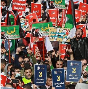 اعتراضات مردمی در اردن علیه عادی سازی افزایش می یابد