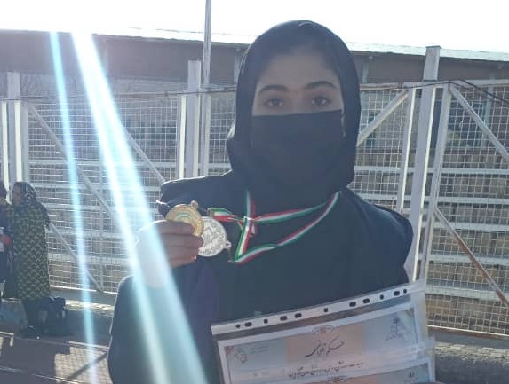 عضو خواهر کانون فرهنگی هنری آفتاب کربلا مدال طلای رشته دوی ۱۰۰ متر  را کسب کرد