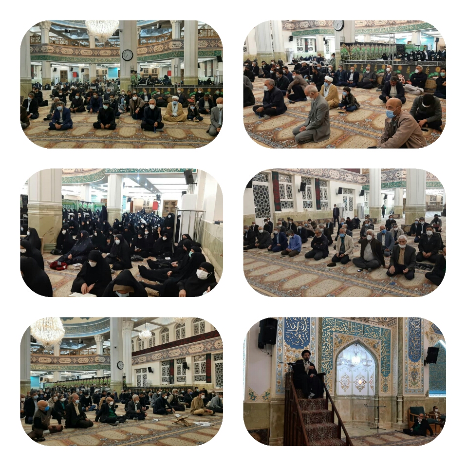 مسجد الزهراءسلام الله علیها رفسنجان میزبان مجالس ایام فاطمیه+تصاویر