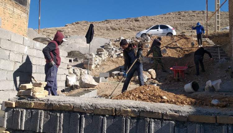 فعالیت گروه جهادی راه آسمان گامی در جهت محرومیت زدایی است