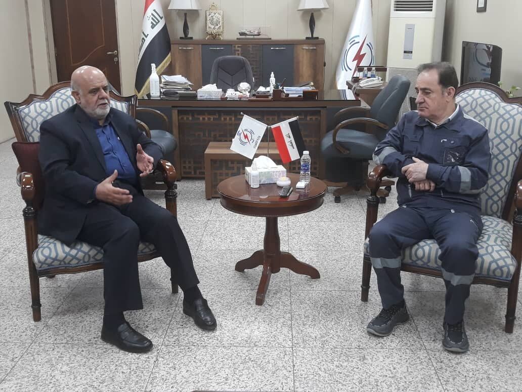 بررسی همکاری‌های تهران- بغداد در دیدار سفیر ایران و وزیر برق عراق