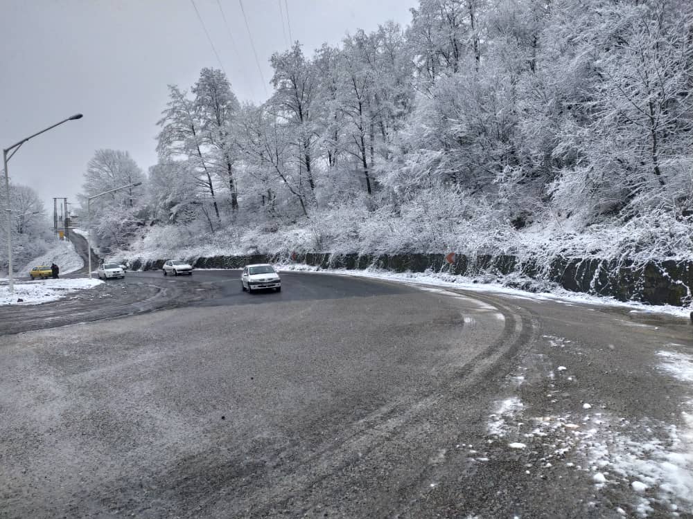 بارش برف و باران در ۱۰ استان کشور 