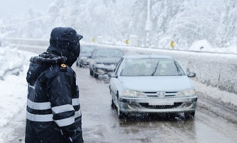 آماده باش پلیس راه در جاده ها و گردنه های استان قزوین