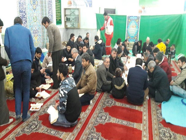 اسکان ۱۲۰ مسافر درراه مانده در مساجد استان زنجان