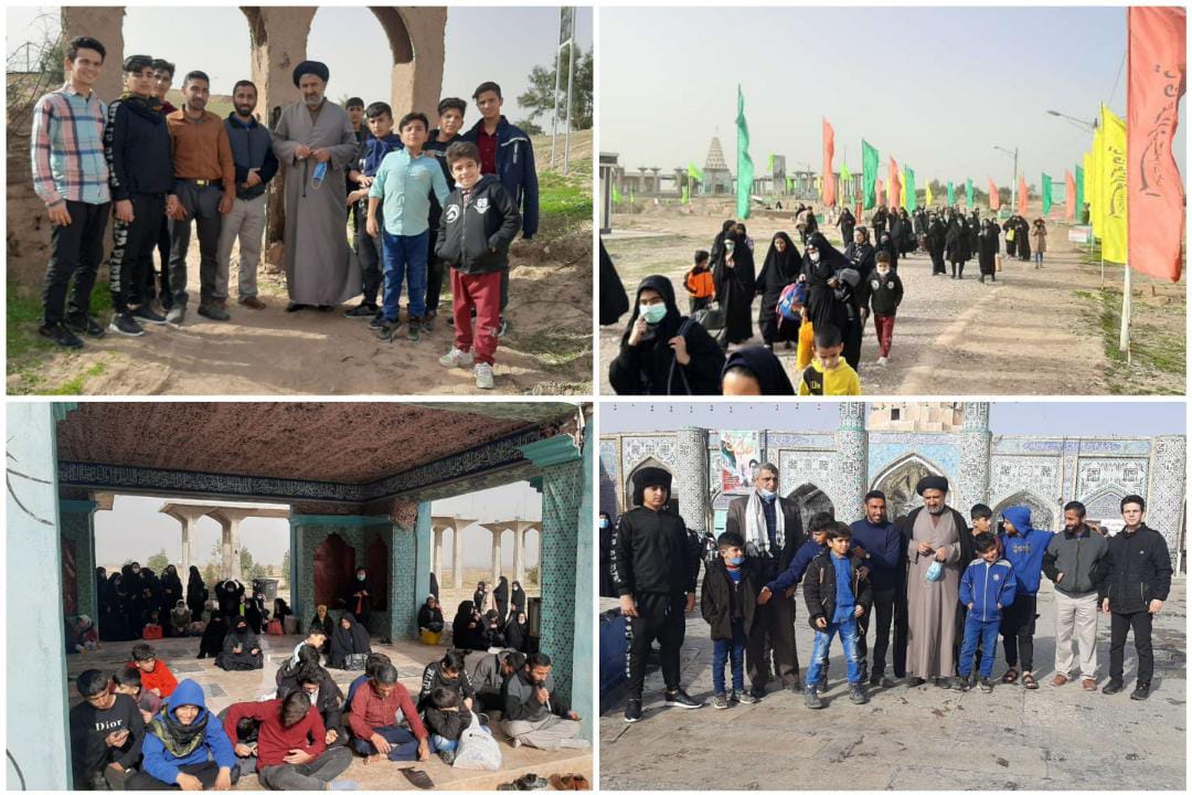 اردوی زیارتی توسط کانون منتظران ظهور چمگلک در منطقه عملیاتی فتح‌المبین برگزار شد
