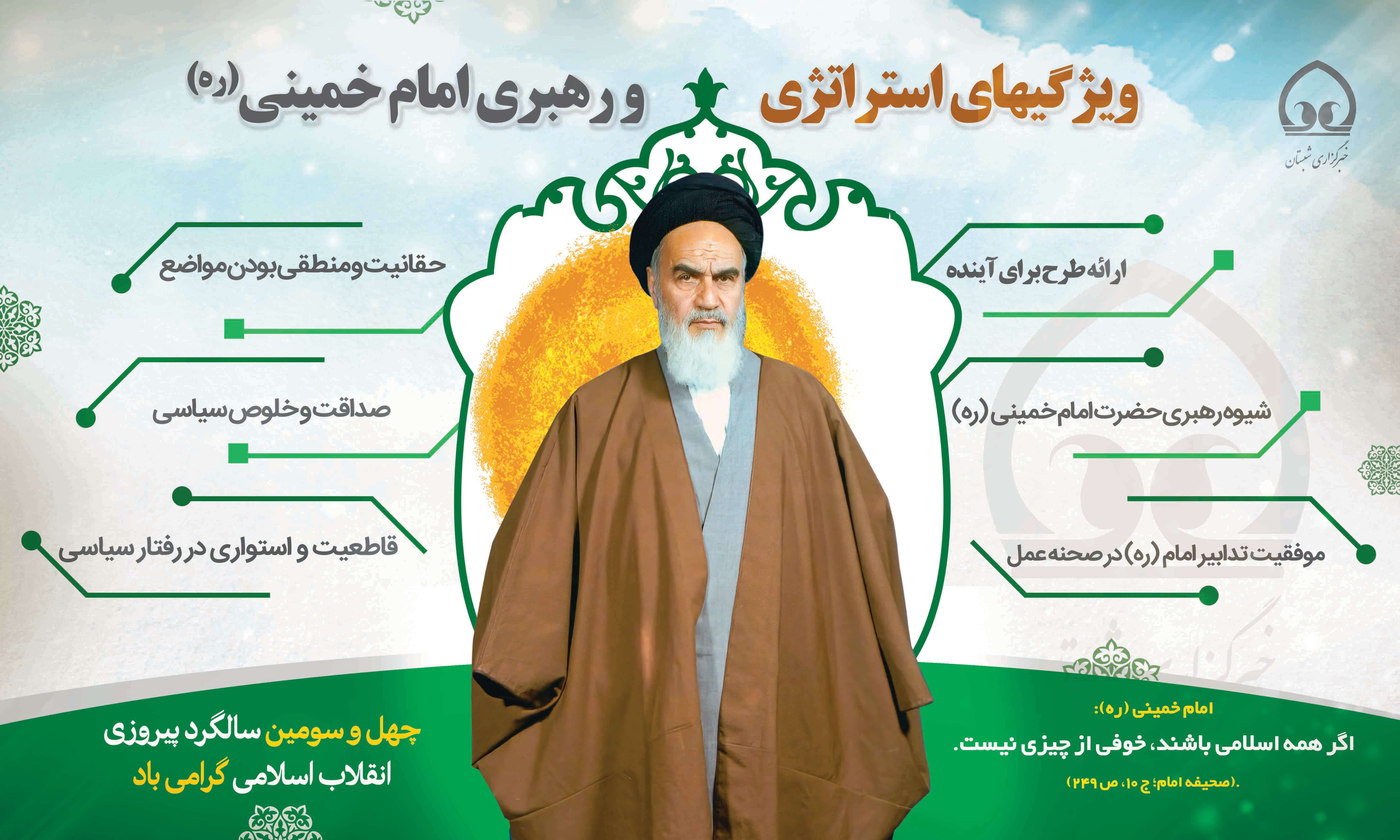 ویژگیهای استراتژی و رهبری امام خمینی(ره) 