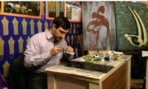 گزیده آثار نقاشان پشت شیشه ایران به کلک خیال می‌روند 