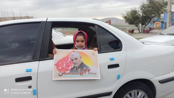  رژه خودرویی۲۲ بهمن در باشت به روایت تصاویر