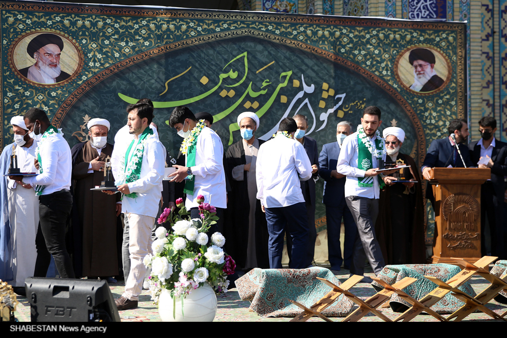 نوزدهمین جشنواره ملی «جبرئیل امین» در حرم مطهر رضوی برگزار شد