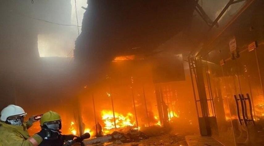 آتش سوزی در بیمارستانی در کربلا ۳ کشته برجا گذاشت
