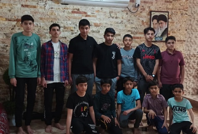 اولین گروه شرکت کننده در جشنواره ملی آسمان هشتم وارد روستای کردررضوی شد