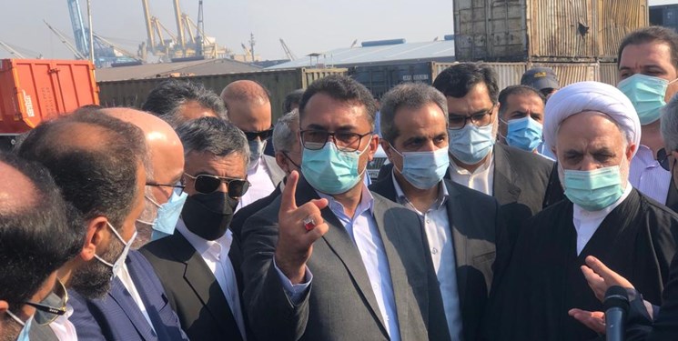بازدید ۳ ساعته رئیس قوه قضاییه از بنادر و گمرکات هرمزگان
