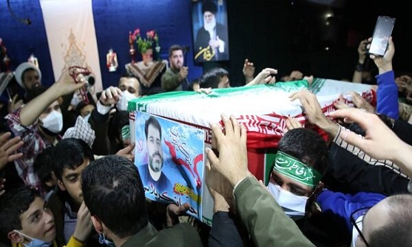  برگزاری مراسم تشییع پیکر مطهر ۲ شهید سپاه در تهران 