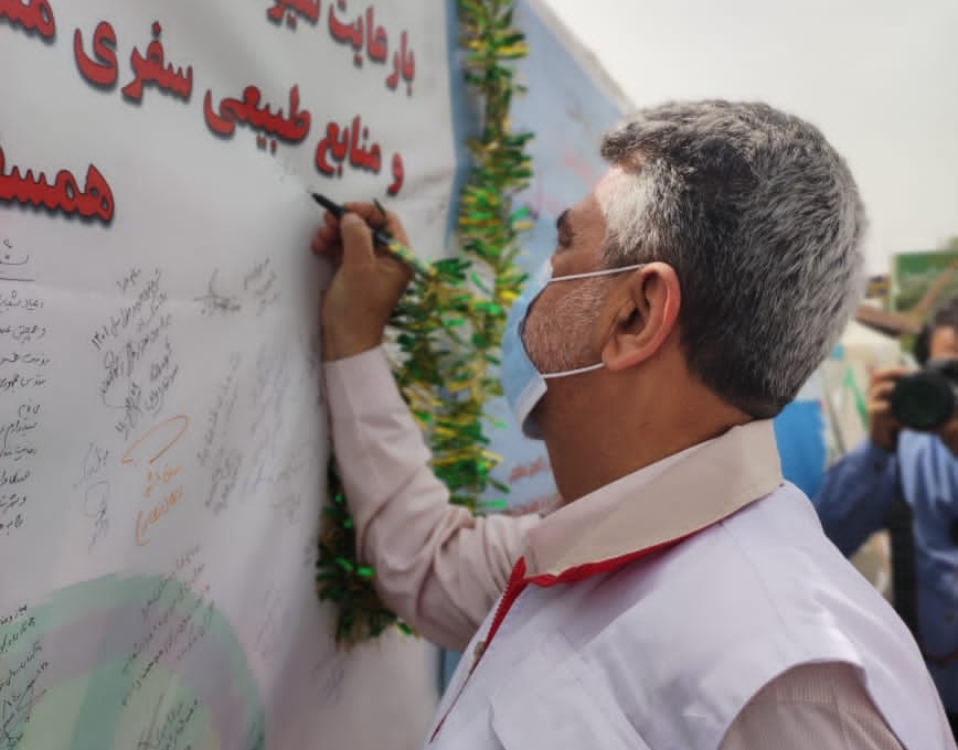 پیوستن ۱۶۵۰ راننده به پویش بهرفت جوانان هلال احمر خوزستان