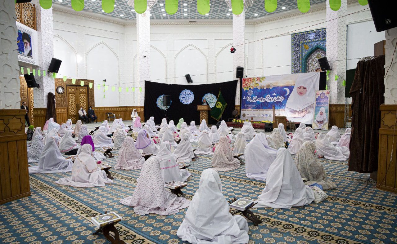 جشن «روزه اولی ها» ویژه دختران عضو کانون‌های مساجد شهرستان اردبیل برپا شد