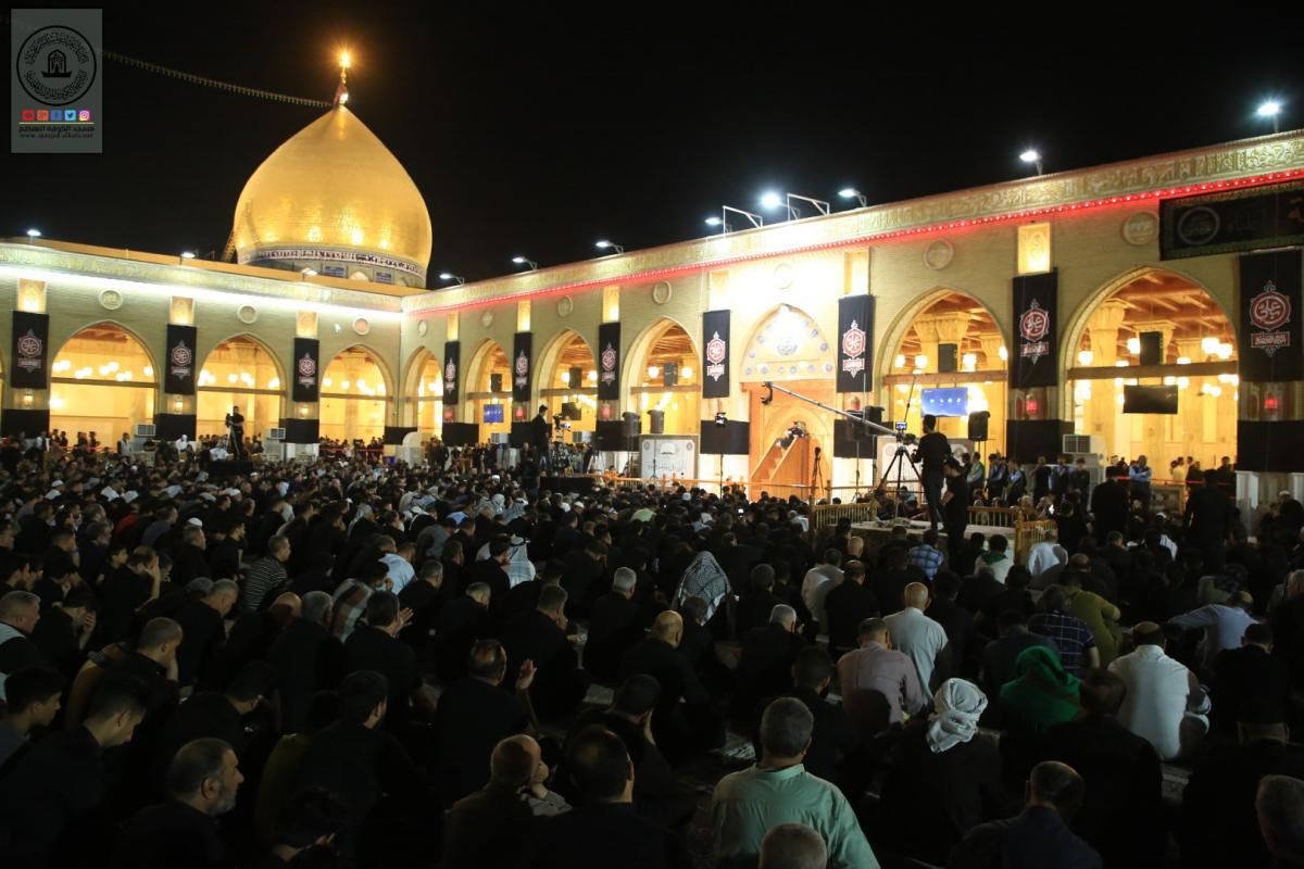 مراسم سوگواری شهادت حضرت علی(ع) در مسجد کوفه+عکس