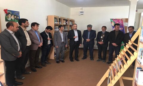 کتابخانه عمومی خیّری «سیّد علیرضا میرزامصطفی» روستای نظرقلی بازگشایی شد