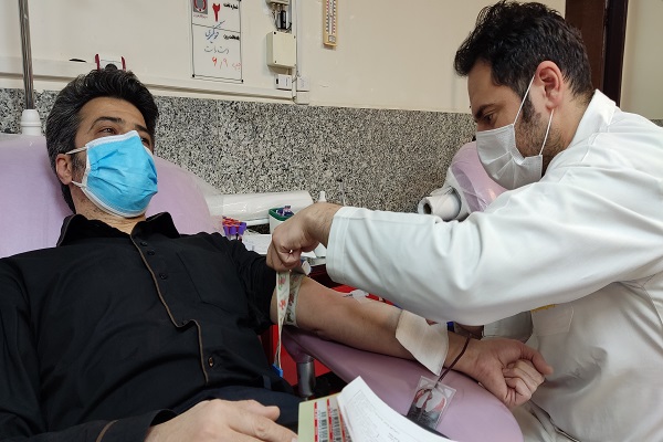 آمادگی پایگاه انتقال خون  برای خون‌گیری در روزهای تاسوعا و عاشورا