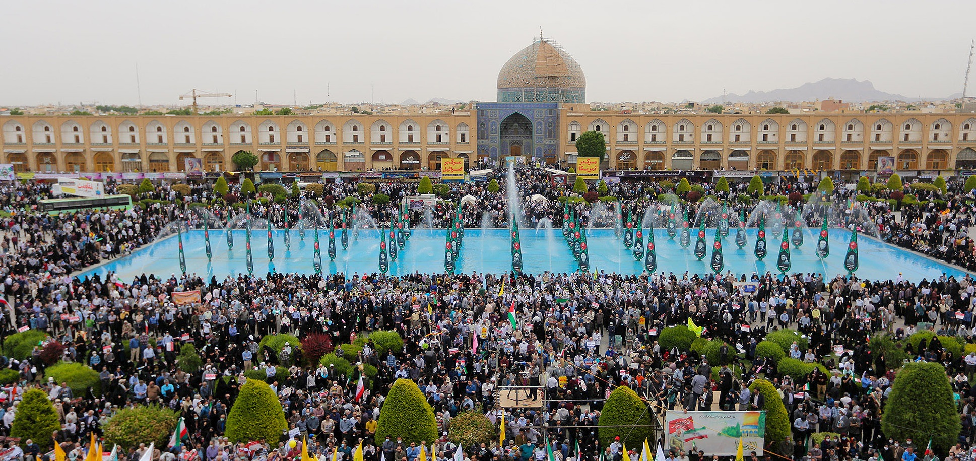 شکوه راهپیمایی روز قدس در دیار نصف جهان