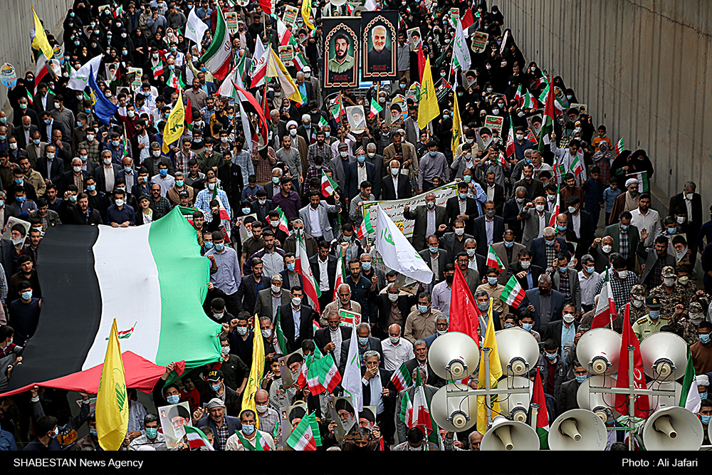 بیانیه تقدیر شورای هماهنگی تبلیغات اسلامی ایلام از حضور غرور آفرین مردم استان در راهپیمایی روز قدس