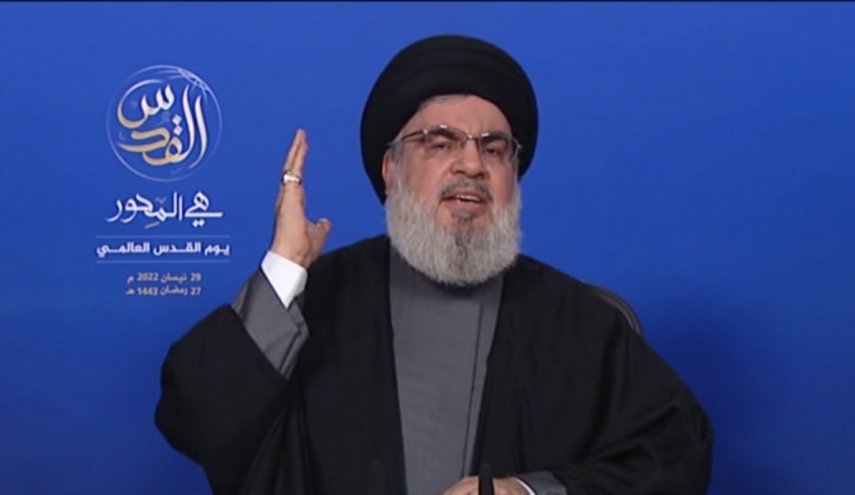 سید حسن نصرالله: امید ملت فلسطین نسبت به آزادسازی بیشتر شده است/ سخنان آیت الله خامنه‌ای تأکیدی بر پایبندی قطعی بر حمایت از فلسطین بود  